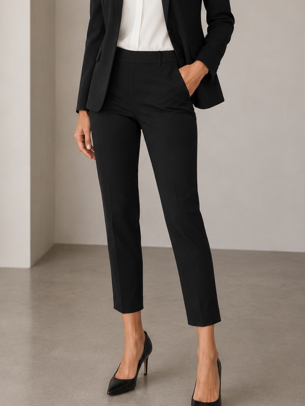 Rafella Stretch Comfort Petite Slacks